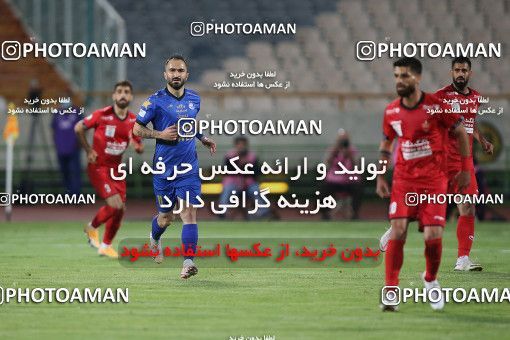 1654120, Tehran, Iran, لیگ برتر فوتبال ایران، Persian Gulf Cup، Week 23، Second Leg، Persepolis 1 v 0 Esteghlal on 2021/05/14 at Azadi Stadium
