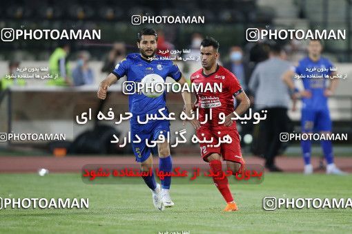 1654170, Tehran, Iran, لیگ برتر فوتبال ایران، Persian Gulf Cup، Week 23، Second Leg، Persepolis 1 v 0 Esteghlal on 2021/05/14 at Azadi Stadium