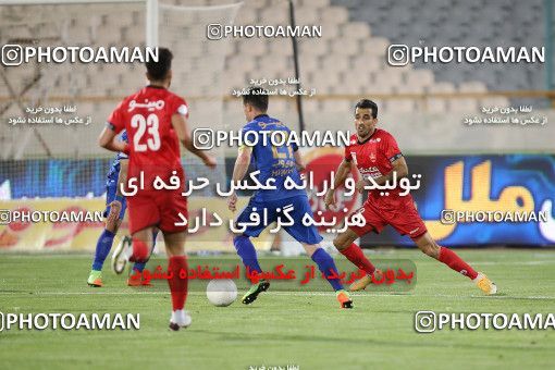 1654067, Tehran, Iran, لیگ برتر فوتبال ایران، Persian Gulf Cup، Week 23، Second Leg، Persepolis 1 v 0 Esteghlal on 2021/05/14 at Azadi Stadium
