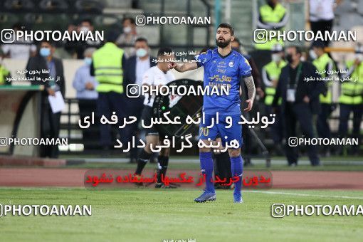 1654039, Tehran, Iran, لیگ برتر فوتبال ایران، Persian Gulf Cup، Week 23، Second Leg، Persepolis 1 v 0 Esteghlal on 2021/05/14 at Azadi Stadium