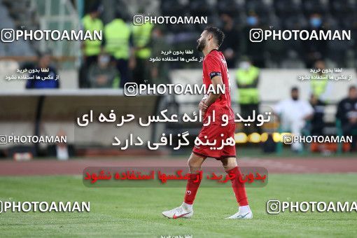 1654074, Tehran, Iran, لیگ برتر فوتبال ایران، Persian Gulf Cup، Week 23، Second Leg، Persepolis 1 v 0 Esteghlal on 2021/05/14 at Azadi Stadium