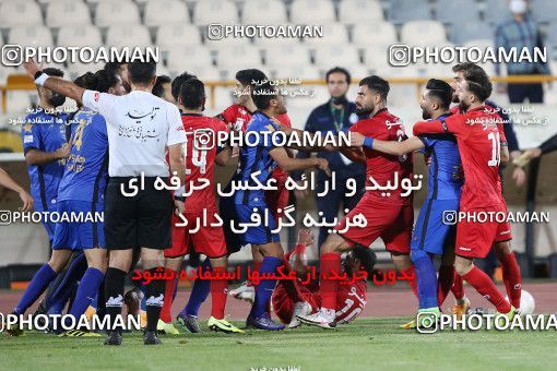 1654047, Tehran, Iran, لیگ برتر فوتبال ایران، Persian Gulf Cup، Week 23، Second Leg، Persepolis 1 v 0 Esteghlal on 2021/05/14 at Azadi Stadium