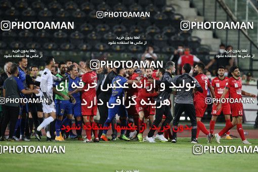 1654072, Tehran, Iran, لیگ برتر فوتبال ایران، Persian Gulf Cup، Week 23، Second Leg، Persepolis 1 v 0 Esteghlal on 2021/05/14 at Azadi Stadium