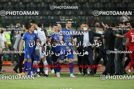 1654144, Tehran, Iran, لیگ برتر فوتبال ایران، Persian Gulf Cup، Week 23، Second Leg، Persepolis 1 v 0 Esteghlal on 2021/05/14 at Azadi Stadium