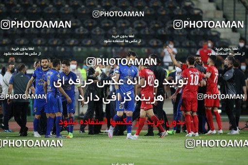 1654045, Tehran, Iran, لیگ برتر فوتبال ایران، Persian Gulf Cup، Week 23، Second Leg، Persepolis 1 v 0 Esteghlal on 2021/05/14 at Azadi Stadium