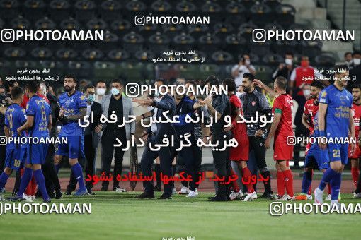 1654140, Tehran, Iran, لیگ برتر فوتبال ایران، Persian Gulf Cup، Week 23، Second Leg، Persepolis 1 v 0 Esteghlal on 2021/05/14 at Azadi Stadium