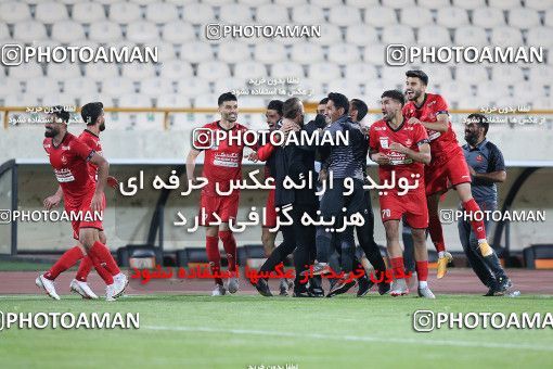 1654076, Tehran, Iran, لیگ برتر فوتبال ایران، Persian Gulf Cup، Week 23، Second Leg، Persepolis 1 v 0 Esteghlal on 2021/05/14 at Azadi Stadium