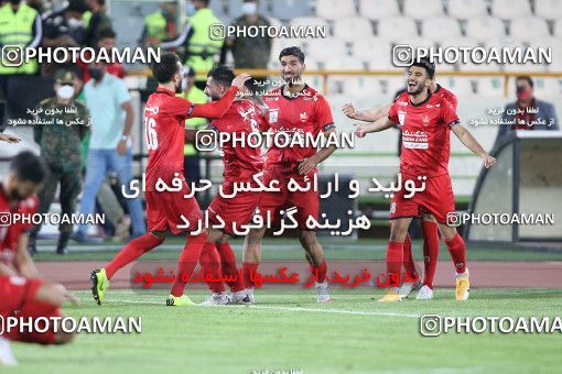 1654129, Tehran, Iran, لیگ برتر فوتبال ایران، Persian Gulf Cup، Week 23، Second Leg، Persepolis 1 v 0 Esteghlal on 2021/05/14 at Azadi Stadium