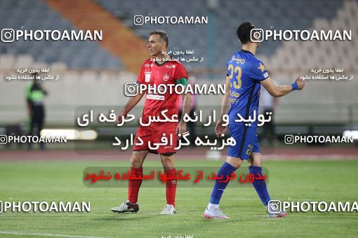 1654055, Tehran, Iran, لیگ برتر فوتبال ایران، Persian Gulf Cup، Week 23، Second Leg، Persepolis 1 v 0 Esteghlal on 2021/05/14 at Azadi Stadium