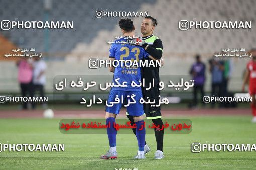1654141, Tehran, Iran, لیگ برتر فوتبال ایران، Persian Gulf Cup، Week 23، Second Leg، Persepolis 1 v 0 Esteghlal on 2021/05/14 at Azadi Stadium