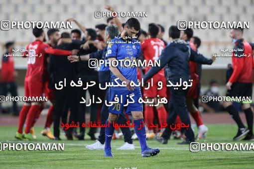 1654084, Tehran, Iran, لیگ برتر فوتبال ایران، Persian Gulf Cup، Week 23، Second Leg، Persepolis 1 v 0 Esteghlal on 2021/05/14 at Azadi Stadium