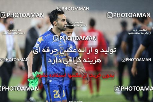 1654083, Tehran, Iran, لیگ برتر فوتبال ایران، Persian Gulf Cup، Week 23، Second Leg، Persepolis 1 v 0 Esteghlal on 2021/05/14 at Azadi Stadium
