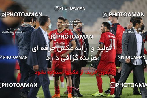 1654157, Tehran, Iran, لیگ برتر فوتبال ایران، Persian Gulf Cup، Week 23، Second Leg، Persepolis 1 v 0 Esteghlal on 2021/05/14 at Azadi Stadium