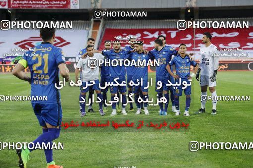 1650479, Tehran, Iran, لیگ برتر فوتبال ایران، Persian Gulf Cup، Week 23، Second Leg، Persepolis 1 v 0 Esteghlal on 2021/05/14 at Azadi Stadium