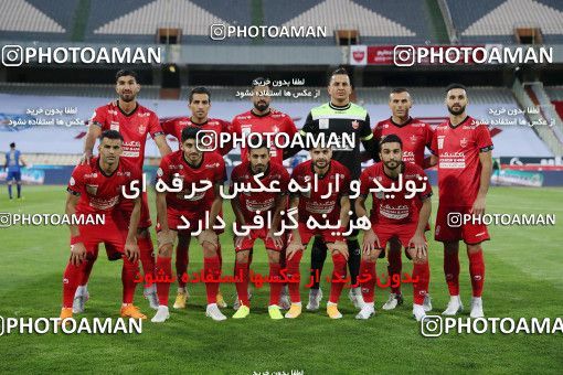 1650607, Tehran, Iran, لیگ برتر فوتبال ایران، Persian Gulf Cup، Week 23، Second Leg، Persepolis 1 v 0 Esteghlal on 2021/05/14 at Azadi Stadium