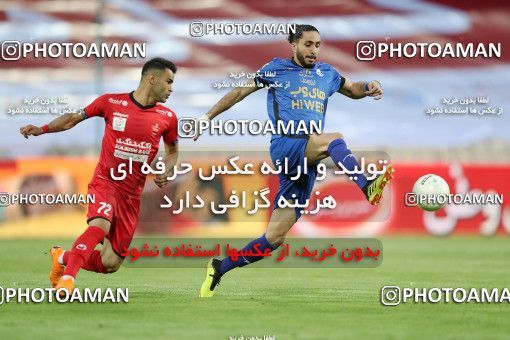 1650485, Tehran, Iran, لیگ برتر فوتبال ایران، Persian Gulf Cup، Week 23، Second Leg، Persepolis 1 v 0 Esteghlal on 2021/05/14 at Azadi Stadium