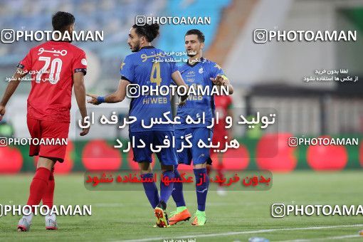 1650459, Tehran, Iran, لیگ برتر فوتبال ایران، Persian Gulf Cup، Week 23، Second Leg، Persepolis 1 v 0 Esteghlal on 2021/05/14 at Azadi Stadium