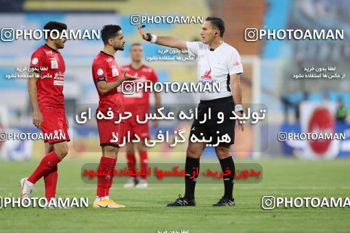 1650520, Tehran, Iran, لیگ برتر فوتبال ایران، Persian Gulf Cup، Week 23، Second Leg، Persepolis 1 v 0 Esteghlal on 2021/05/14 at Azadi Stadium