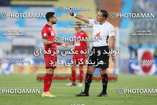 1650660, Tehran, Iran, لیگ برتر فوتبال ایران، Persian Gulf Cup، Week 23، Second Leg، Persepolis 1 v 0 Esteghlal on 2021/05/14 at Azadi Stadium