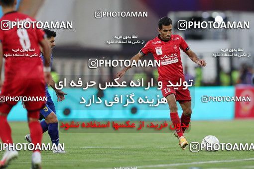 1650439, Tehran, Iran, لیگ برتر فوتبال ایران، Persian Gulf Cup، Week 23، Second Leg، Persepolis 1 v 0 Esteghlal on 2021/05/14 at Azadi Stadium