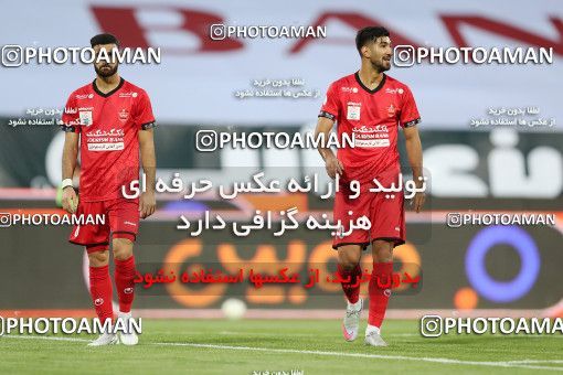 1650376, Tehran, Iran, لیگ برتر فوتبال ایران، Persian Gulf Cup، Week 23، Second Leg، Persepolis 1 v 0 Esteghlal on 2021/05/14 at Azadi Stadium