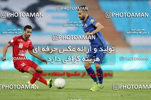 1650403, Tehran, Iran, لیگ برتر فوتبال ایران، Persian Gulf Cup، Week 23، Second Leg، Persepolis 1 v 0 Esteghlal on 2021/05/14 at Azadi Stadium