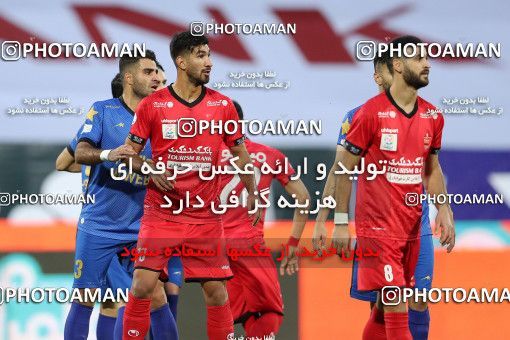 1650622, Tehran, Iran, لیگ برتر فوتبال ایران، Persian Gulf Cup، Week 23، Second Leg، Persepolis 1 v 0 Esteghlal on 2021/05/14 at Azadi Stadium