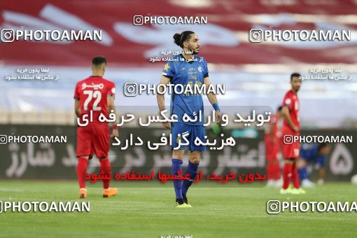 1650591, Tehran, Iran, لیگ برتر فوتبال ایران، Persian Gulf Cup، Week 23، Second Leg، Persepolis 1 v 0 Esteghlal on 2021/05/14 at Azadi Stadium