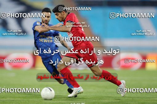 1650341, Tehran, Iran, لیگ برتر فوتبال ایران، Persian Gulf Cup، Week 23، Second Leg، Persepolis 1 v 0 Esteghlal on 2021/05/14 at Azadi Stadium