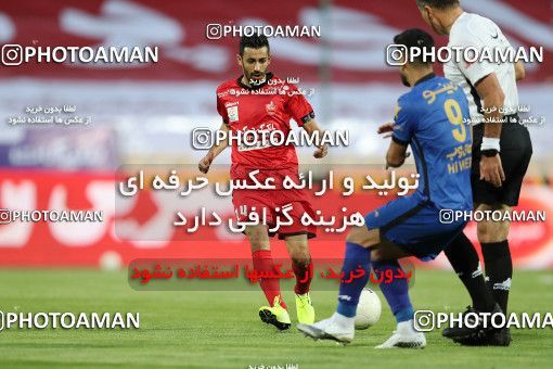 1650353, Tehran, Iran, لیگ برتر فوتبال ایران، Persian Gulf Cup، Week 23، Second Leg، Persepolis 1 v 0 Esteghlal on 2021/05/14 at Azadi Stadium