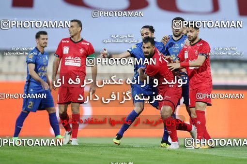 1650346, Tehran, Iran, لیگ برتر فوتبال ایران، Persian Gulf Cup، Week 23، Second Leg، Persepolis 1 v 0 Esteghlal on 2021/05/14 at Azadi Stadium