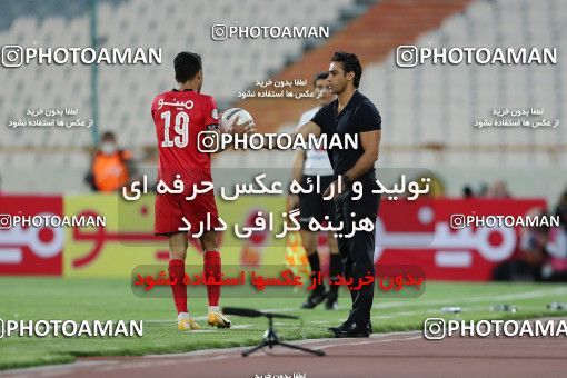 1650426, Tehran, Iran, لیگ برتر فوتبال ایران، Persian Gulf Cup، Week 23، Second Leg، Persepolis 1 v 0 Esteghlal on 2021/05/14 at Azadi Stadium