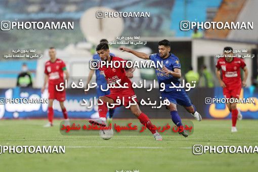 1650659, Tehran, Iran, لیگ برتر فوتبال ایران، Persian Gulf Cup، Week 23، Second Leg، Persepolis 1 v 0 Esteghlal on 2021/05/14 at Azadi Stadium
