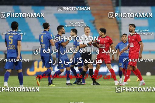 1650367, Tehran, Iran, لیگ برتر فوتبال ایران، Persian Gulf Cup، Week 23، Second Leg، Persepolis 1 v 0 Esteghlal on 2021/05/14 at Azadi Stadium
