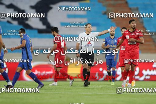 1650531, Tehran, Iran, لیگ برتر فوتبال ایران، Persian Gulf Cup، Week 23، Second Leg، Persepolis 1 v 0 Esteghlal on 2021/05/14 at Azadi Stadium