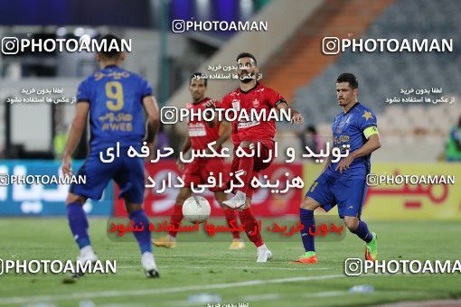 1650620, Tehran, Iran, لیگ برتر فوتبال ایران، Persian Gulf Cup، Week 23، Second Leg، Persepolis 1 v 0 Esteghlal on 2021/05/14 at Azadi Stadium