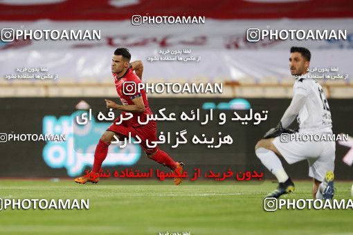 1650417, Tehran, Iran, لیگ برتر فوتبال ایران، Persian Gulf Cup، Week 23، Second Leg، Persepolis 1 v 0 Esteghlal on 2021/05/14 at Azadi Stadium