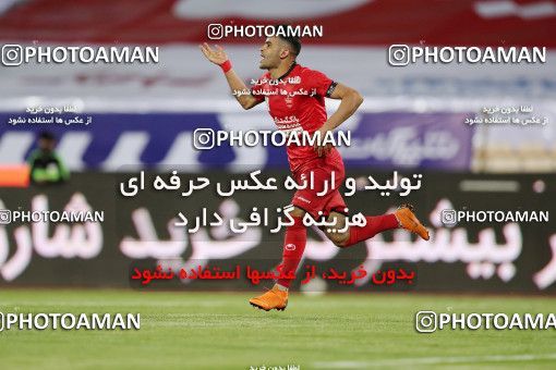 1650462, Tehran, Iran, لیگ برتر فوتبال ایران، Persian Gulf Cup، Week 23، Second Leg، Persepolis 1 v 0 Esteghlal on 2021/05/14 at Azadi Stadium
