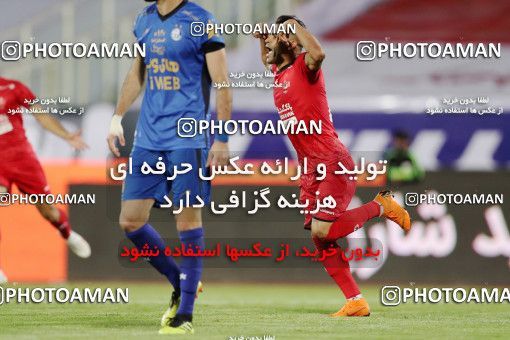 1650636, Tehran, Iran, لیگ برتر فوتبال ایران، Persian Gulf Cup، Week 23، Second Leg، Persepolis 1 v 0 Esteghlal on 2021/05/14 at Azadi Stadium