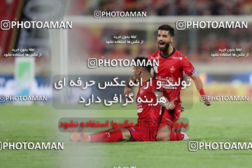1650460, Tehran, Iran, لیگ برتر فوتبال ایران، Persian Gulf Cup، Week 23، Second Leg، Persepolis 1 v 0 Esteghlal on 2021/05/14 at Azadi Stadium