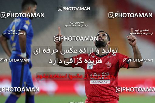 1650491, Tehran, Iran, لیگ برتر فوتبال ایران، Persian Gulf Cup، Week 23، Second Leg، Persepolis 1 v 0 Esteghlal on 2021/05/14 at Azadi Stadium