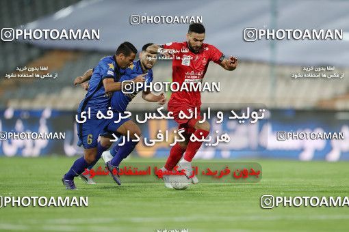 1650361, Tehran, Iran, لیگ برتر فوتبال ایران، Persian Gulf Cup، Week 23، Second Leg، Persepolis 1 v 0 Esteghlal on 2021/05/14 at Azadi Stadium
