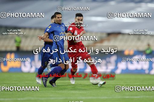 1650343, Tehran, Iran, لیگ برتر فوتبال ایران، Persian Gulf Cup، Week 23، Second Leg، Persepolis 1 v 0 Esteghlal on 2021/05/14 at Azadi Stadium