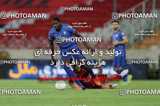 1650572, Tehran, Iran, لیگ برتر فوتبال ایران، Persian Gulf Cup، Week 23، Second Leg، Persepolis 1 v 0 Esteghlal on 2021/05/14 at Azadi Stadium
