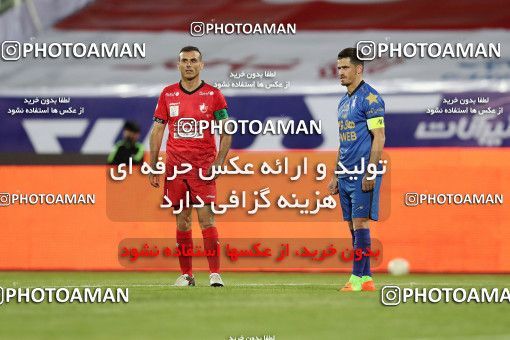 1650535, Tehran, Iran, لیگ برتر فوتبال ایران، Persian Gulf Cup، Week 23، Second Leg، Persepolis 1 v 0 Esteghlal on 2021/05/14 at Azadi Stadium