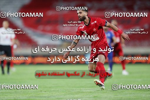 1650625, Tehran, Iran, لیگ برتر فوتبال ایران، Persian Gulf Cup، Week 23، Second Leg، Persepolis 1 v 0 Esteghlal on 2021/05/14 at Azadi Stadium