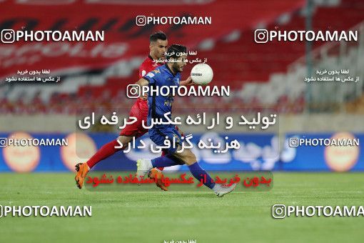 1650654, Tehran, Iran, لیگ برتر فوتبال ایران، Persian Gulf Cup، Week 23، Second Leg، Persepolis 1 v 0 Esteghlal on 2021/05/14 at Azadi Stadium