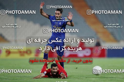 1650601, Tehran, Iran, لیگ برتر فوتبال ایران، Persian Gulf Cup، Week 23، Second Leg، Persepolis 1 v 0 Esteghlal on 2021/05/14 at Azadi Stadium