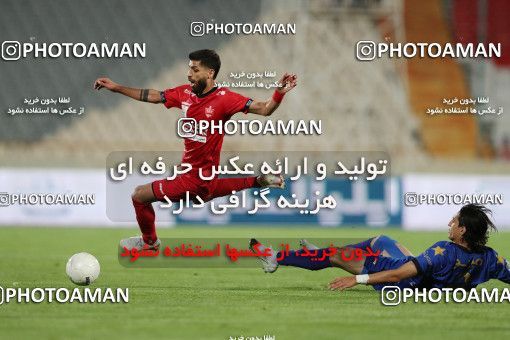 1650431, Tehran, Iran, لیگ برتر فوتبال ایران، Persian Gulf Cup، Week 23، Second Leg، Persepolis 1 v 0 Esteghlal on 2021/05/14 at Azadi Stadium