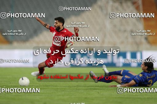 1650599, Tehran, Iran, لیگ برتر فوتبال ایران، Persian Gulf Cup، Week 23، Second Leg، Persepolis 1 v 0 Esteghlal on 2021/05/14 at Azadi Stadium